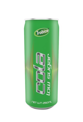 250ml alu low sugar cola drink